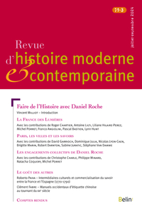 Picture of Revue d'histoire moderne et contemporaine n° 71-3 (juillet-septembre 2024)