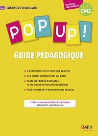 Image de POP UP ! CM2 - Guide pédagogique