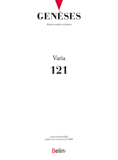 Picture of GENESES, N.121 (2020-4)