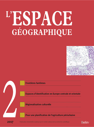 Image de L'Espace géographique 2017-2