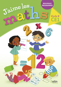Image de J'aime les maths CE1 - Fichier élève 2017