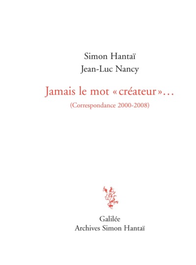 Picture of Jamais le mot créateur