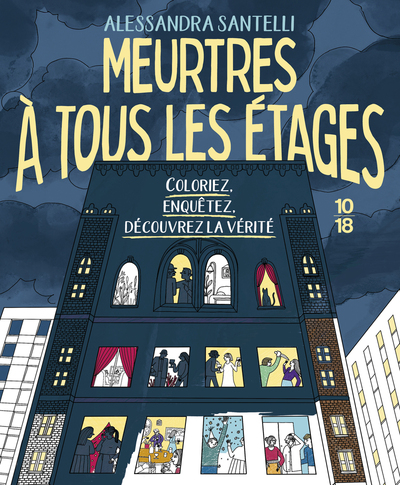 Picture of Meurtres à tous les étages - Coloriez, enquêtez, découvrez la vérité