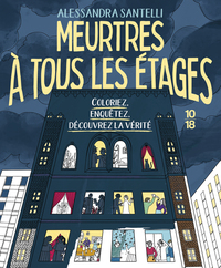 Picture of Meurtres à tous les étages - Coloriez, enquêtez, découvrez la vérité