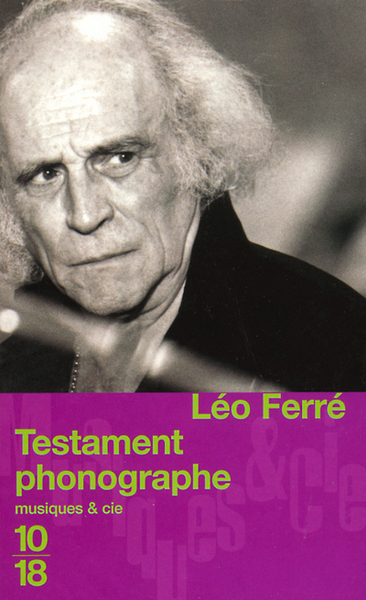 Picture of Testament phonographe