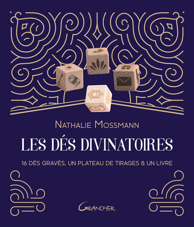Picture of Les Dés divinatoires - 16 dés gravés, un plateau de tirages & un livre - Coffret