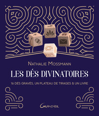 Picture of Les Dés divinatoires - 16 dés gravés, un plateau de tirages & un livre - Coffret