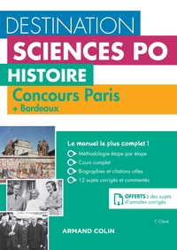 Picture of Destination Sciences Po Histoire - Sciences Po Paris + Bordeaux - Cours-méthodologie-annales