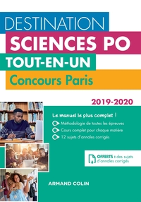 Picture of Destination Sciences Po - Concours Paris 2019-2020 - Tout-en-un