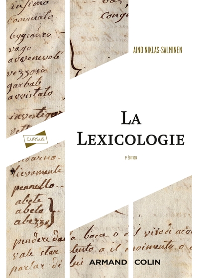 Image de La lexicologie - 3e éd.