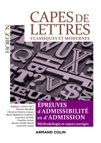 Picture of CAPES de Lettres classiques et modernes - Toutes les épreuves d'admissibilité et d'admission