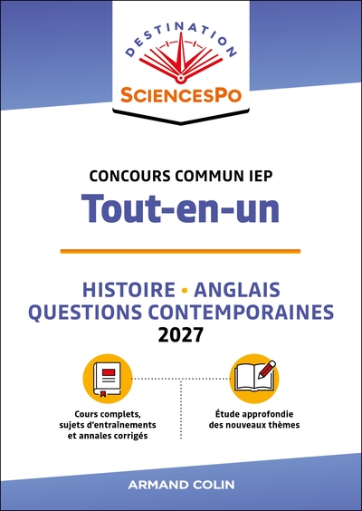 Image de Destination Sciences Po - Concours commun IEP 2027