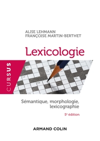 Image de Lexicologie - 5e éd.