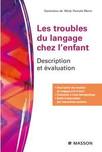 Picture of Les troubles du langage chez l'enfant