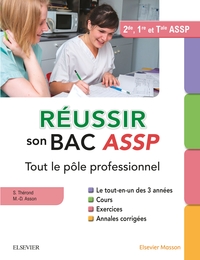 Picture of Réussir son Bac ASSP.  Tout le pôle professionnel