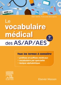 Picture of Le vocabulaire médical des AS/AP/AES