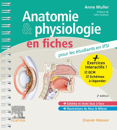 Picture of Anatomie et physiologie en fiches pour les étudiants en IFSI