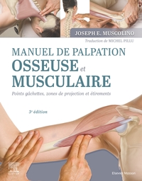 Image de Manuel de palpation osseuse et musculaire, 3e édition