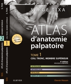 Picture of Atlas d'anatomie palpatoire. Pack 2 tomes