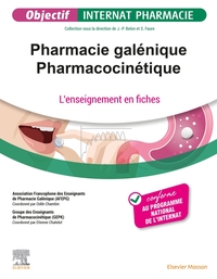 Picture of Pharmacie galénique - Pharmacocinétique