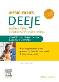 Picture of Mémo-Fiches DEEJE - Diplôme d'État d'éducateur de jeunes enfants