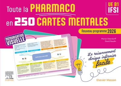 Image de Toute la Pharmaco en 250 cartes mentales