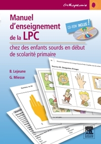 Picture of Manuel d'enseignement de la LPC chez des enfants sourds en début de scolarité primaire