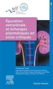 Image de Epuration extrarénale et échanges plasmatiques en soins critiques