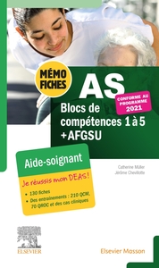 Picture of Mémo-Fiches AS - Blocs de compétence 1 à 5 + AFGSU