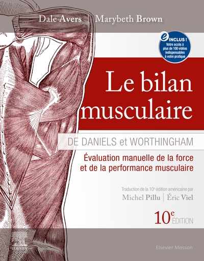 Picture of Le bilan musculaire de Daniels et Worthingham