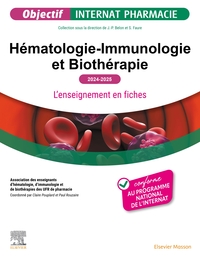 Image de Hématologie-Immunologie et Biothérapie 2024-2025
