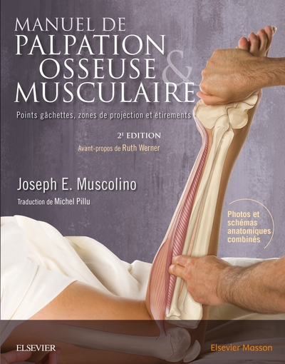 Image de Manuel de palpation osseuse et musculaire, 2e édition