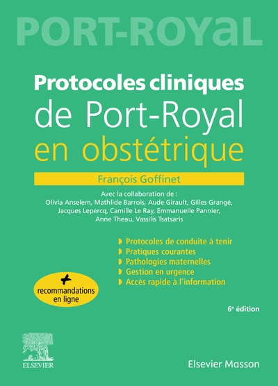 Image de Protocoles cliniques de Port-royal en obstétrique