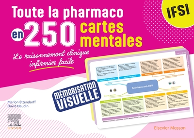 Image de Toute la Pharmaco en 250 cartes mentales