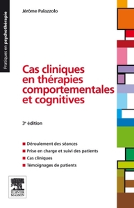 Image de Cas cliniques en thérapies comportementales et cognitives