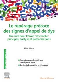 Picture of Repérage précoce des signes d'appel de dys