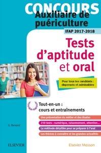 Picture of Concours auxiliaire de puériculture - Tests d'aptitude et oral - IFAP 2017-2018