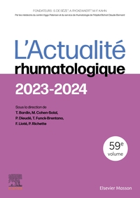 Image de L'Actualité rhumatologique 2023-2024