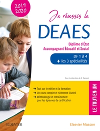 Picture of Je réussis le DEAES  - Diplôme d'État Accompagnant Éducatif et Social - 2019-2020