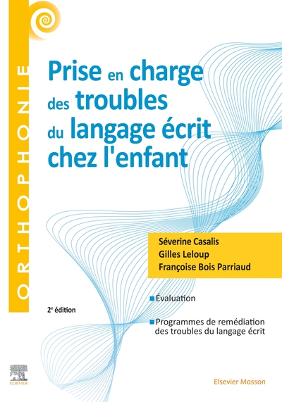 Picture of Prise en charge des troubles du langage écrit chez l'enfant