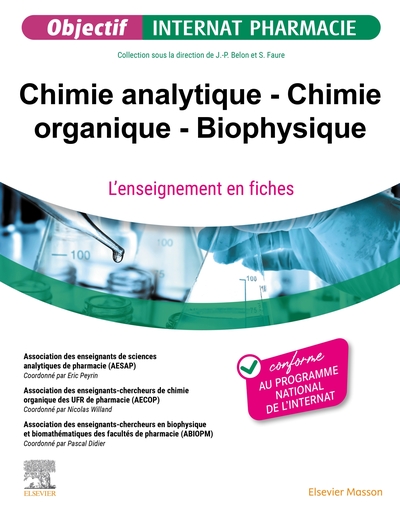 Image de Chimie analytique - Chimie organique - Biophysique