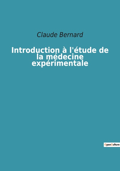 Picture of Introduction à l'étude de la médecine expérimentale