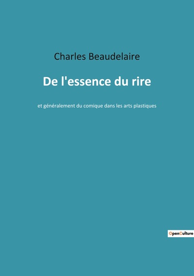Picture of De l'essence du rire