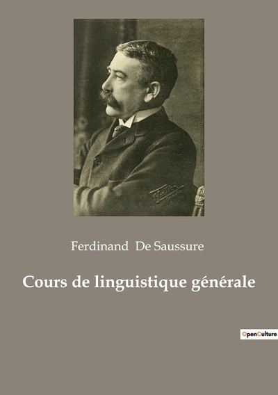 Image de Cours de linguistique générale