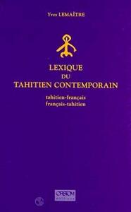 Picture of Lexique du tahitien contemporain