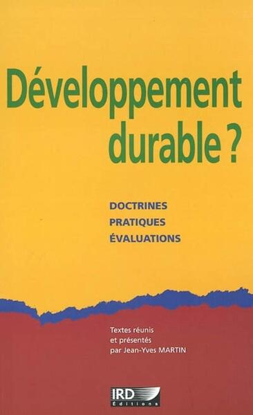 Picture of Développement durable ?