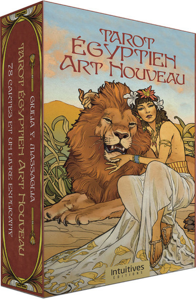 Image de Coffret Tarot Égyptien Art nouveau