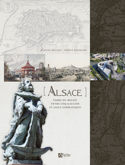 Picture of ALSACE. TERRE DU MILIEU ENTRE COQ FRANCAIS ET AIGL