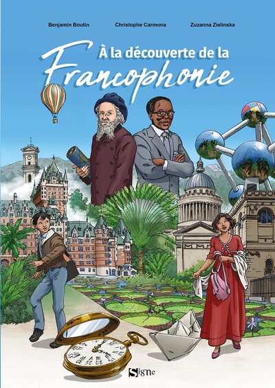 Picture of BD A la découverte de la francophonie (souple)