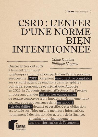 Picture of CSRD : l'enfer d'une norme bien intentionnée
